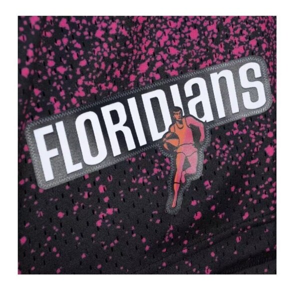 Mitchell & Ness 2005 Miami Heat Floridians Gradient Swingman Shorts Men Size XL - Picture 3 of 3